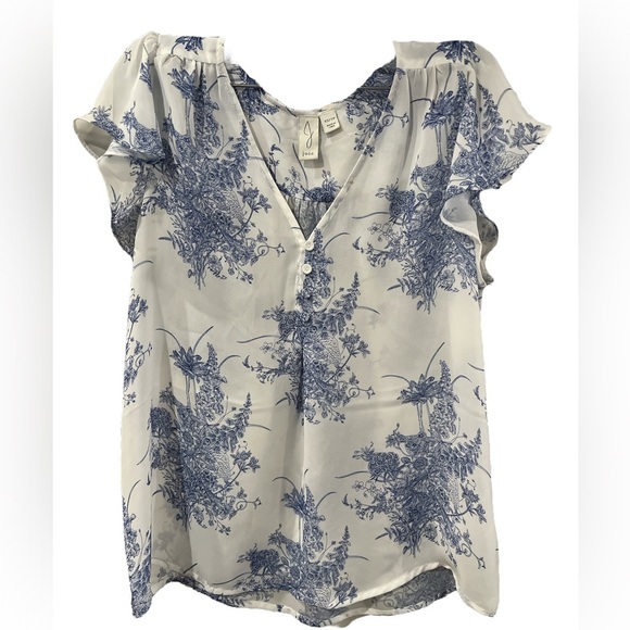 Joie Tops - JOIE French Country Floral Blouse Size X-Small